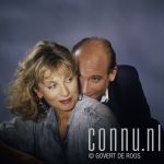 15-06-1989 Pleuni Touw en Hugo Metsers at studio in Amsterdam Photo: Govert de Roos/Connu